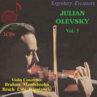 ヴァイオリン作品集/Olevsky： Mendelssohn Bruch Wieniawski Brahms Lalo