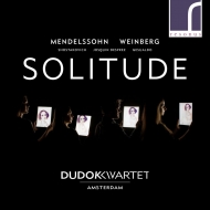 ヴァインベルグ（1919-1996）/String Quartet 3 ： Dudok Kwartet +mendelssohn： Quartet 6 Des Prez Gesualdo