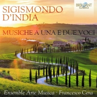 ǥǥ1582-1629/Musiche A Una E Due Voci F. cera(Cemb) Ensemble Arte Musica