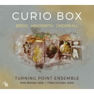 　オムニバス（室内楽）/Curio Box-hindemith Berio Underhill： Barnes(Vc) Krucker(Vo) Turning Point Ensemble