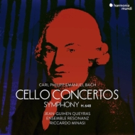 ХåϡC. P.E.1714-1788/Cello Concertos Symphony Wq 173  Queyras(Vc) Minasi / Ensemble Resonanz