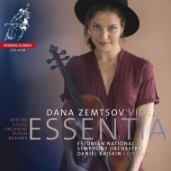 Viola Classical/Essentia-bartok Kugel Paganini Bloch Brahms： Zemtsov(Va) Raiskin / Estonian O