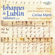 󡦥֥ʡ1490-1550/Tabulatur-keyboard Music From Renaissance Poland Corina Marti(Cemb)