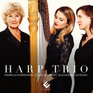 Harp Classical/Harp Trio-romantic Pieces  Transcriptions Nordmann Izambert Luiceanu