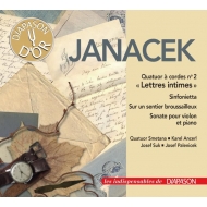 ヤナーチェク（1854-1928）/Sinfonietta： Ancerl / Czech Po +stribg Quartet 1 ： Smetana Q (1965) Violin Sona