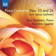 ⡼ĥȡ1756-1791/(Chamber)piano Concerto 23 24  Goldstein(P) Fine Arts Q Bickard(Cb)