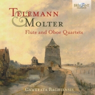 ƥޥ1681-1767/Flute  Oboe Quartets Camerata Bachiensis +molter