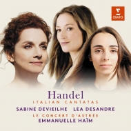 Italian Cantatas : Sabine Devieilhe(S)Lea Desandre(Ms)Emmanuelle Haim / Le Concert d'Astree (2CD)