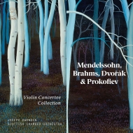 ヴァイオリン作品集/Mendelssohn Brahms Dvorak Prokofiev： Violin Concertos： Swensen(Vn) / Scottish Co