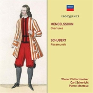 ǥ륹1809-1847/Overtures Schuricht / Vpo +schubert Rosamunde(Hlts) Monteux / Vpo