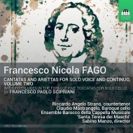 ե˥1677-1745/Cantatas For Solo Voice  Continuo Vol.2 Strano(Ct) Santa Teresa Dei Maschi