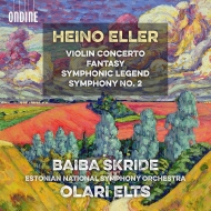エッレル、ヘイノ（1887-1970）/Violin Concerto Fantasy Symphonic Legend Sym 2 ： Skride(Vn) Elts / Estonian