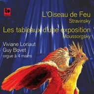 ストラヴィンスキー（1882-1971）/(2 Organs)firebird： Guy Bovet Loriaut +mussorgsky： Pictures At An Exhibition