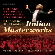 Opera Classical/Italian Masterworks-verdi Puccini Mascagni Boito： Muti / Cso ＆ Cho Zanellato(B)