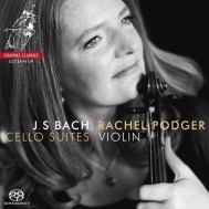 (Violin)6 Cello Suites : Rachel Podger (2SACD)(Hybrid)