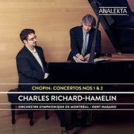 ショパン (1810-1849)/Piano Concerto 1 2 ： Richard-hamelin(P) Nagano / Montreal So