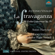 ヴィヴァルディ（1678-1741）/La Stravaganza Op 4 ： A. martynov(Vn) Sardelli / Modo Antiquo