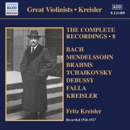ʽ/Kreisler Complete Recordings Vol.8 (1926-1927)