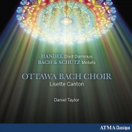 إǥ1685-1759/Dixit Dominus D. taylor(Ct) Canton / Ottawa Bach Cho Ensemble Caprice +j. s.bach Sch