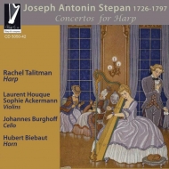 ѡ󡢥衼աȥ˥1726-1797/Harp Concertos Talitman(Hp) Houque S. ackerman(Vn) Burghoff(Vc) Biebau