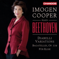 ١ȡ1770-1827/Diabelli Variations I. cooper(P) +bagatelles Op 119 Fur Elise