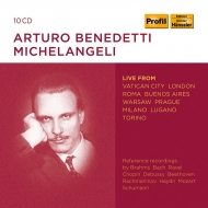 Arturo Benedetti Michelangeli Edition -Live Recordings (10CD)