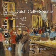 *チェロ・オムニバス*/Dutch Cello Sonatas Vol.8-witte Hutschenruyter： Hochscheid(Vc) F. van Ruth(P) (Hyb)