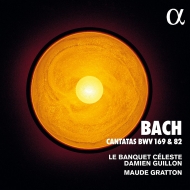 バッハ（1685-1750）/Cantata 82 169 ： Guillon(Ct) / Le Banquet Celeste +chorals： Gratton(Organ)