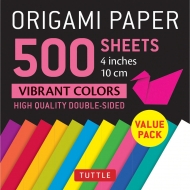 Tuttle Publishing/Origami Paper 500 Sheets Vibrant Colors 4