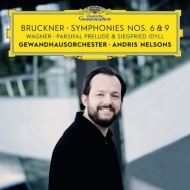 "Bruckner: Symphonies Nos.9 and 6, Wagner: Prelude to ""Parsifal"", Pastor Siegfried Andris Nelsons & Gewandhaus Orchestra (2CD)"