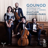グノー（1818-1893）/Comp. string Quartets： Quatuor Cambini-paris
