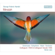 Messiah : V.Luks / Collegium 1704 & Vocale 1704, Semenzato, Schachtner, K.Adam, Strazanac (2CD)