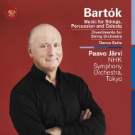 Music for Strings Percussion & Celesta, Divertimento, Dance Suite : Paavo Jarvi / NHK Symphony Orchestra (Hybrid)