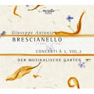 ֥쥷ͥå1690-1758/Concerti A 3 Vol.2 Ensemble Der Musikalische Garten