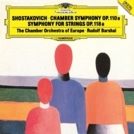祹1906-1975/Chamber Symphony Op 110a 118a  Barshai / Coe