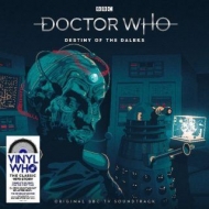 Destiny Of Daleks (Soundtrack)(180 Gram, Red With Blue Splatter Vinyl)