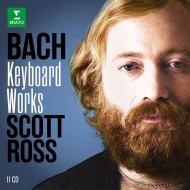 バッハ（1685-1750）/Keyboard Works： Scott Ross(Cemb Organ)