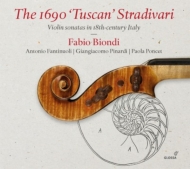 Baroque Classical/The 1690 Tuscan Stradivari-violin Sonatas In 18th Century Italy Biondi(Vn) Fantin