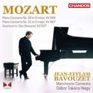 Piano Concertos Nos.20, 21, Don Giovanni Overture : Jean-Efflam Bavouzet(P)Gabor Takacs-Nagy / Manchester Camerata