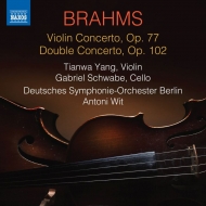 ֥顼ॹ1833-1897/Violin Concerto Double Concerto Tianwa Yang(Vn) Schwabe(Vc) Wit / Deutsches So
