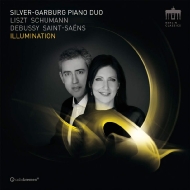 ꥹȡ1811-1886/(Duo Piano)piano Sonata Silver Garburg Piano Duo +schumann Saint-saens