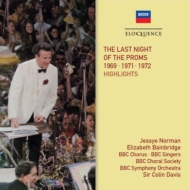 Orchestral Concert/The Last Night Of The Proms 1969 1971 1972： C.davis / Bbc So ＆ Cho Etc
