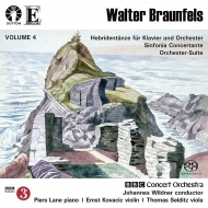 ブラウンフェルス、ヴァルター（1882-1954）/Hebridentanze Sinfonia Concertante Etcwildner / Bbc Concert O P. lane(P)