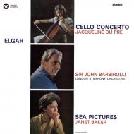 륬1857-1934/Cello Concerto Sea Pitures Du Pre(Vc) J. baker(Ms) Barbirolli / Lso (Mqa / Uhqcd) (