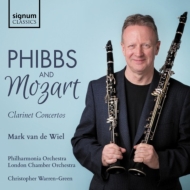 モーツァルト（1756-1791）/Clarinet Concerto： Van De Wiel(Cl) Warren-green / Po +joseph Phibbs： Clarinet Conc