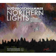 ヴァイオリン作品集/Northern Lights-aulin Grieg Sibelius： Duo Froschhammer(Vn ＆ P)
