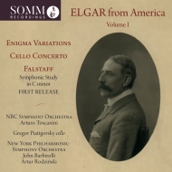 アメリカからのエルガー 第1集〜エニグマ（トスカニーニ指揮、1949）、チェロ協奏曲（ピアティゴルスキー、1940）、ファルスタッフ（ロジンスキー指揮、1943）