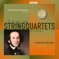 メンデルスゾーン（1809-1847）/String Quartet 2 3 ： Kazakh State Sq
