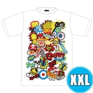 POP ROCK Tシャツ WHTE (XXL)※事後販売分