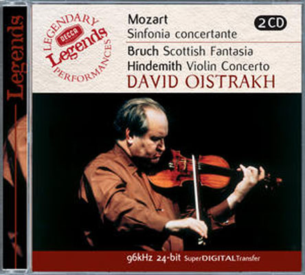 モーツァルト：協奏交響曲変ホ長調 K.364、ブルッフ